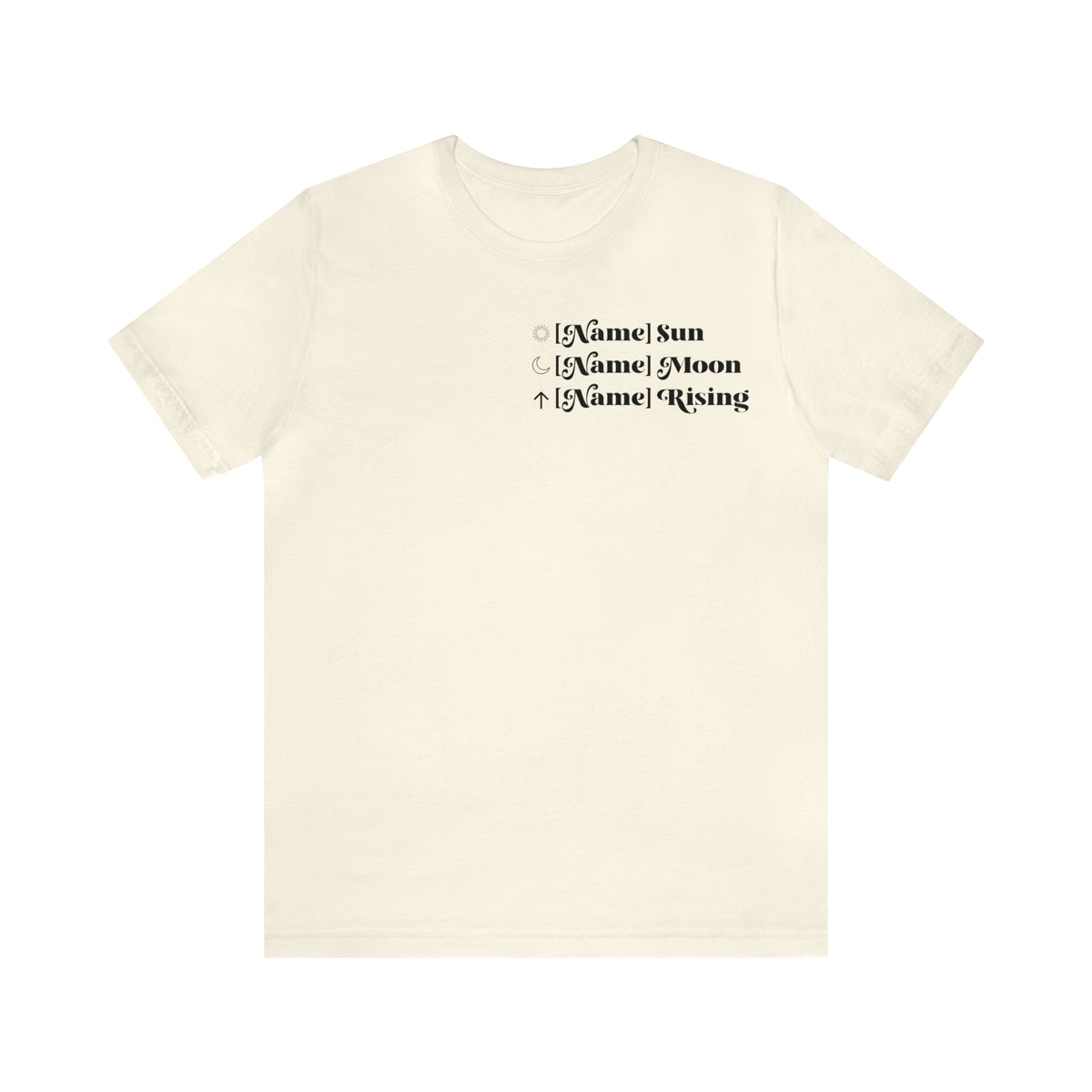 CUSTOM - Astrology Chart - Unisex T-shirt