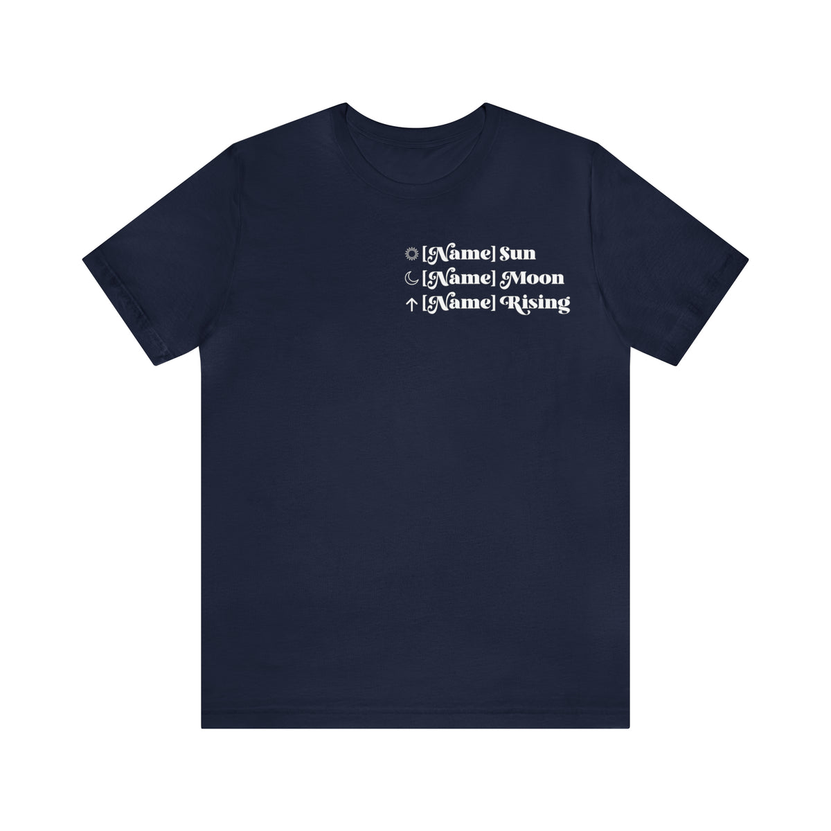 CUSTOM - Astrology Chart - Unisex T-shirt