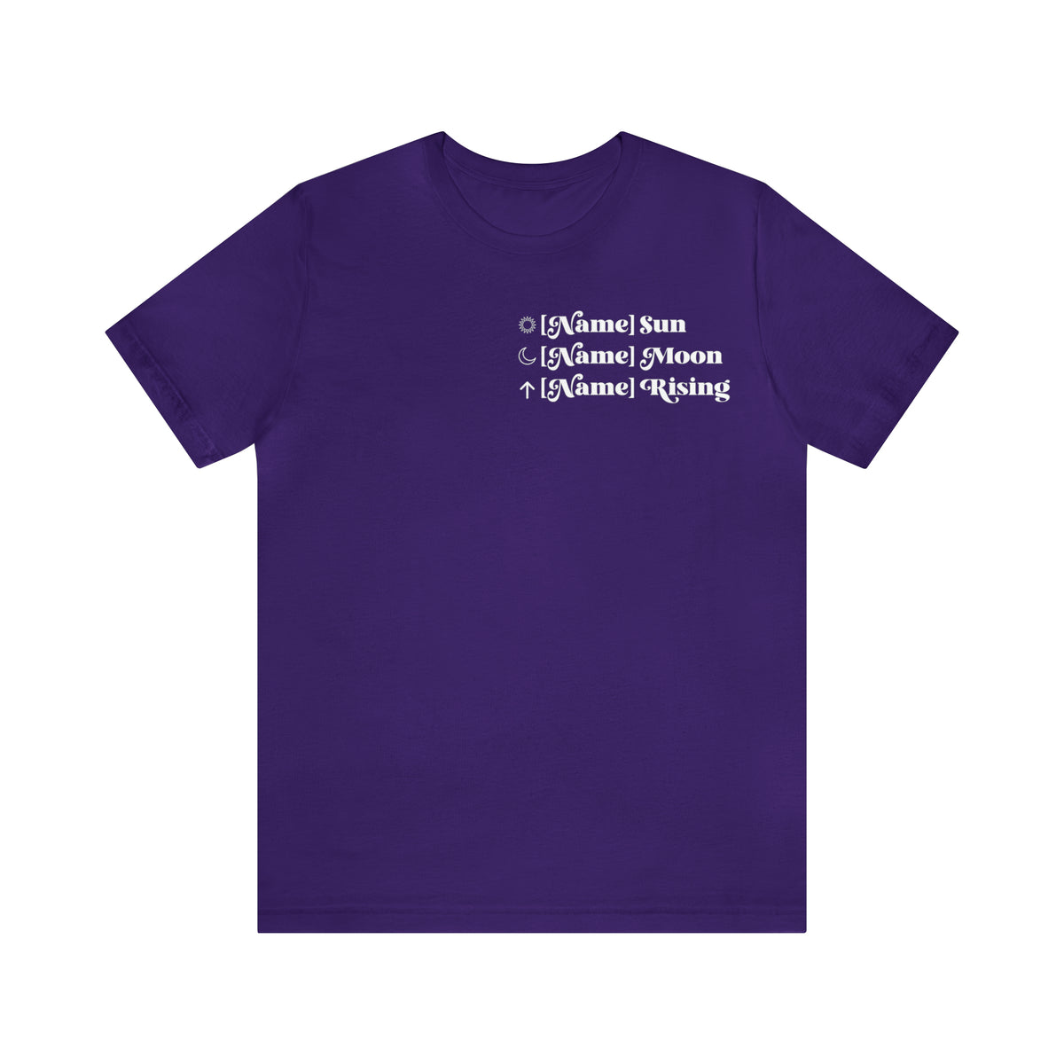 CUSTOM - Astrology Chart - Unisex T-shirt