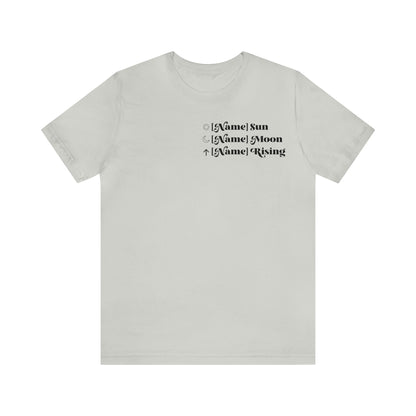 CUSTOM - Astrology Chart - Unisex T-shirt