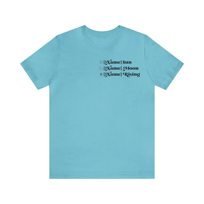 CUSTOM - Astrology Chart - Unisex T-shirt (More colors)